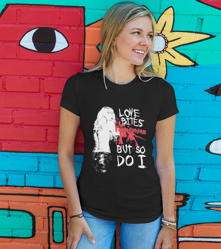 Halestorm Love Bites But So Do I Middle Finger Women's Clothing T-Shirt