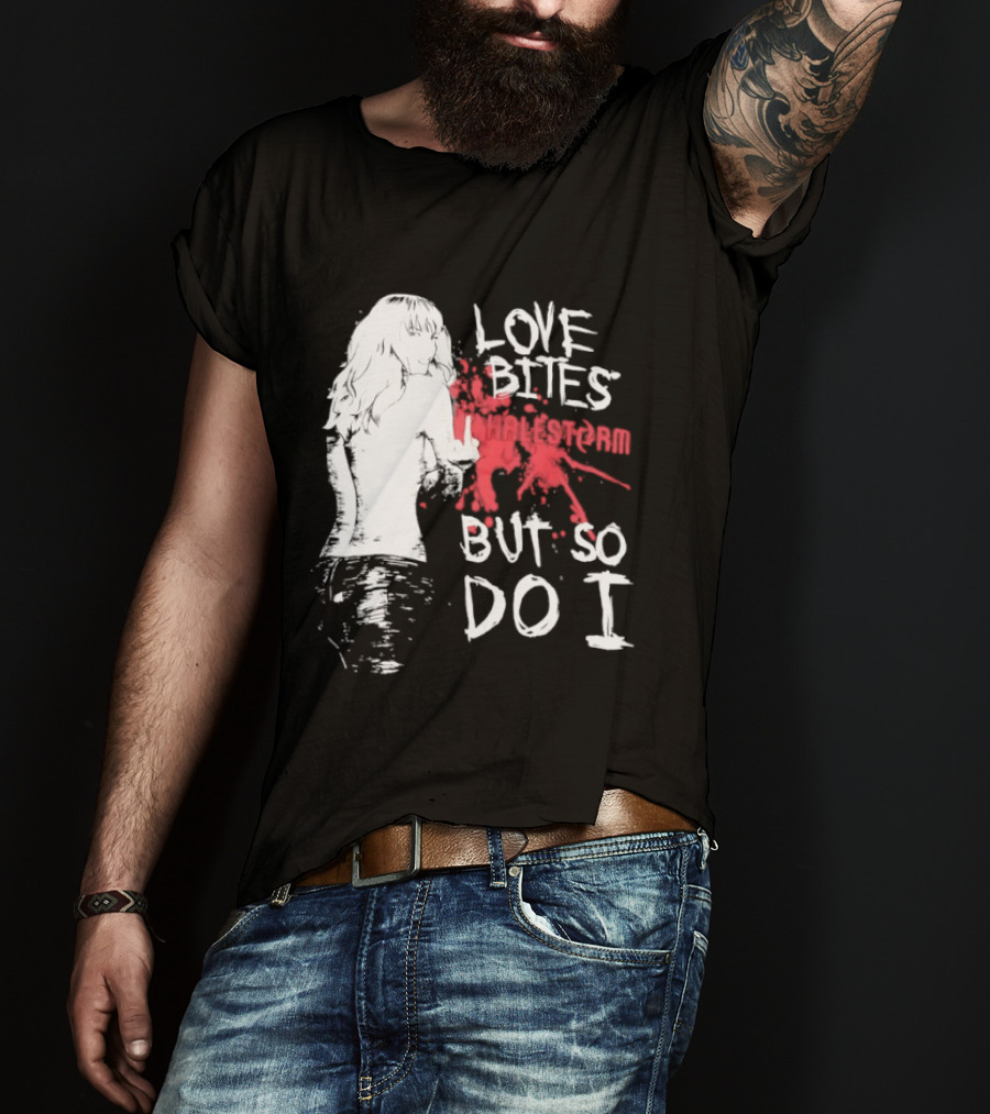 Halestorm Love Bites But So Do I Middle Finger Women's Clothing T-Shirt