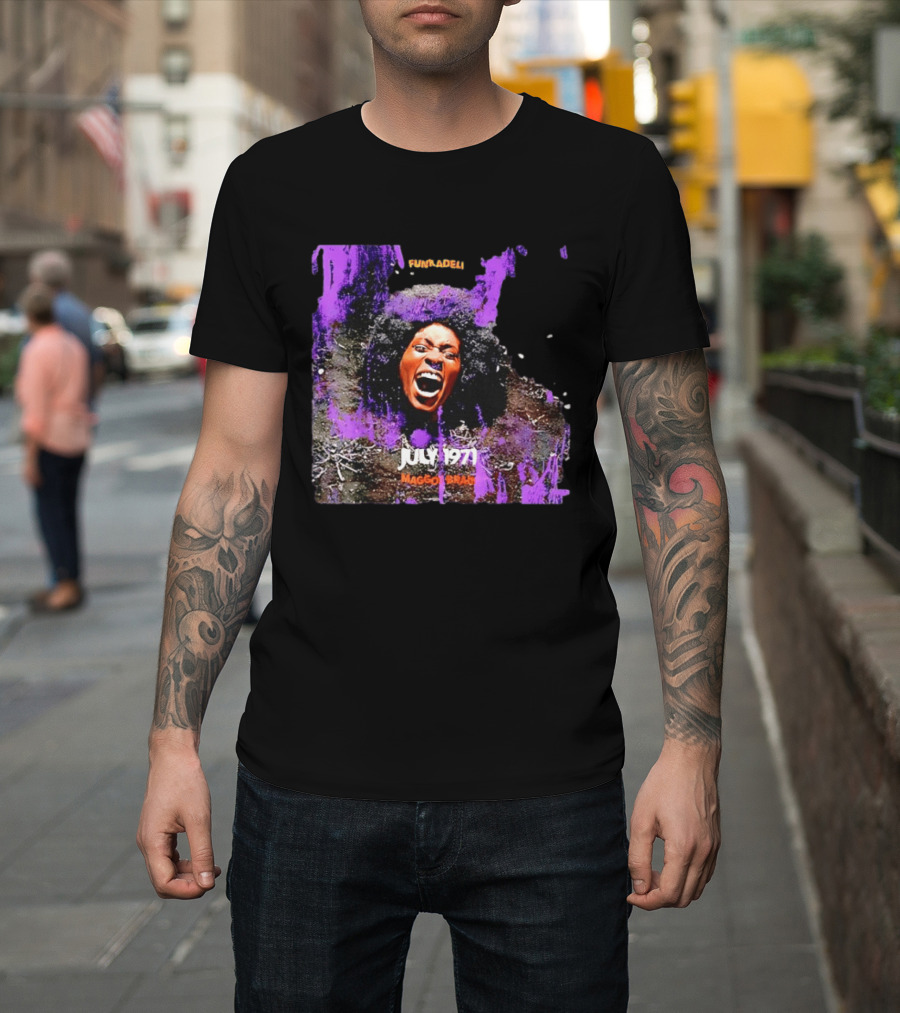 July 1971 Funkadelic Maggot Brain Album Cover T-Shirt
