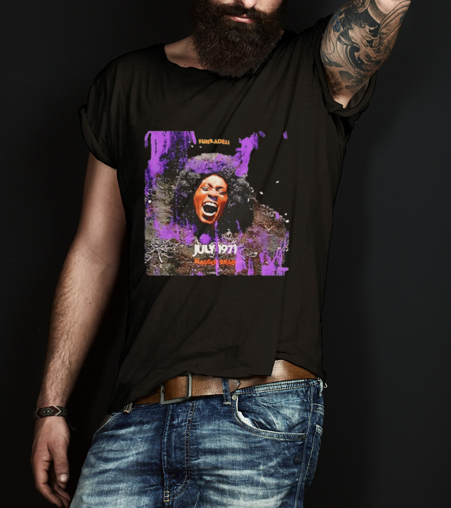July 1971 Funkadelic Maggot Brain Album Cover T-Shirt