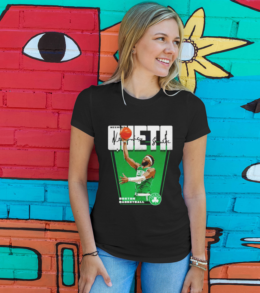 Neemias Queta Boston Celtics Basketball Celtics T-Shirt