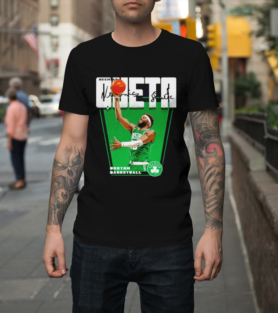 Neemias Queta Boston Celtics Basketball Celtics T-Shirt