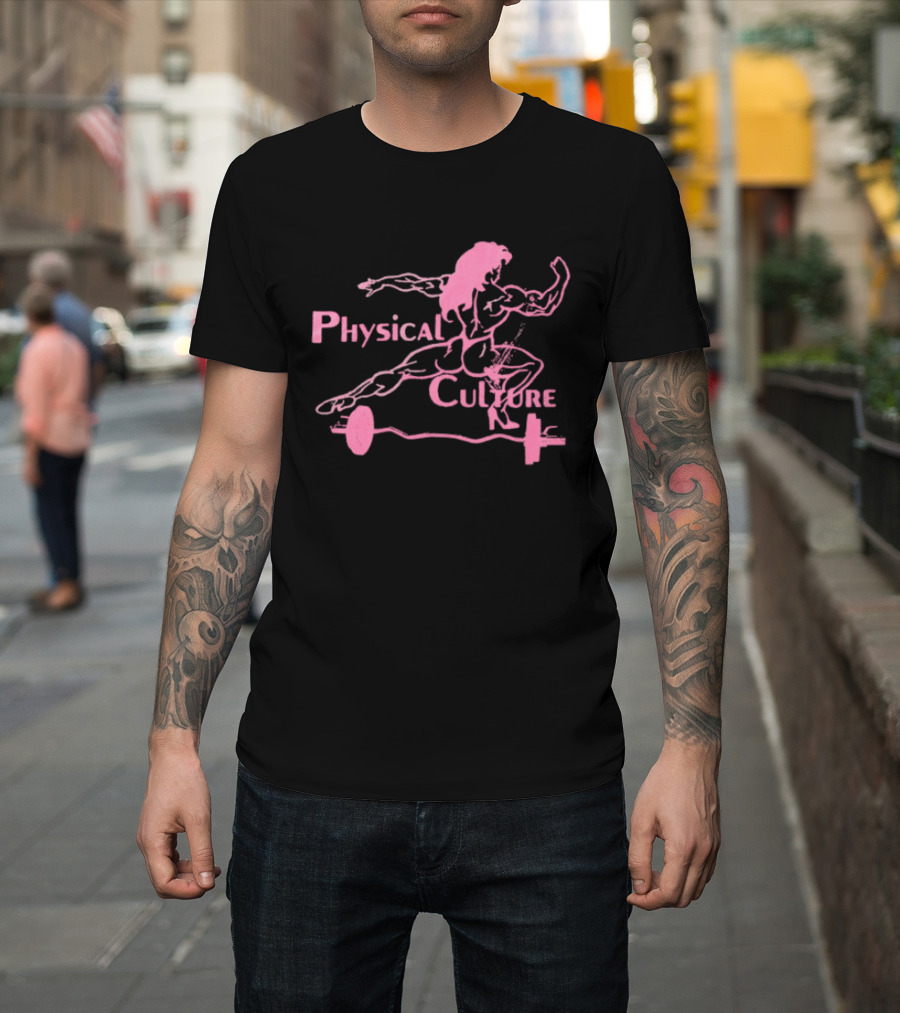 Physical Culture Muscle Aesthetic With Barbell T-Shirt