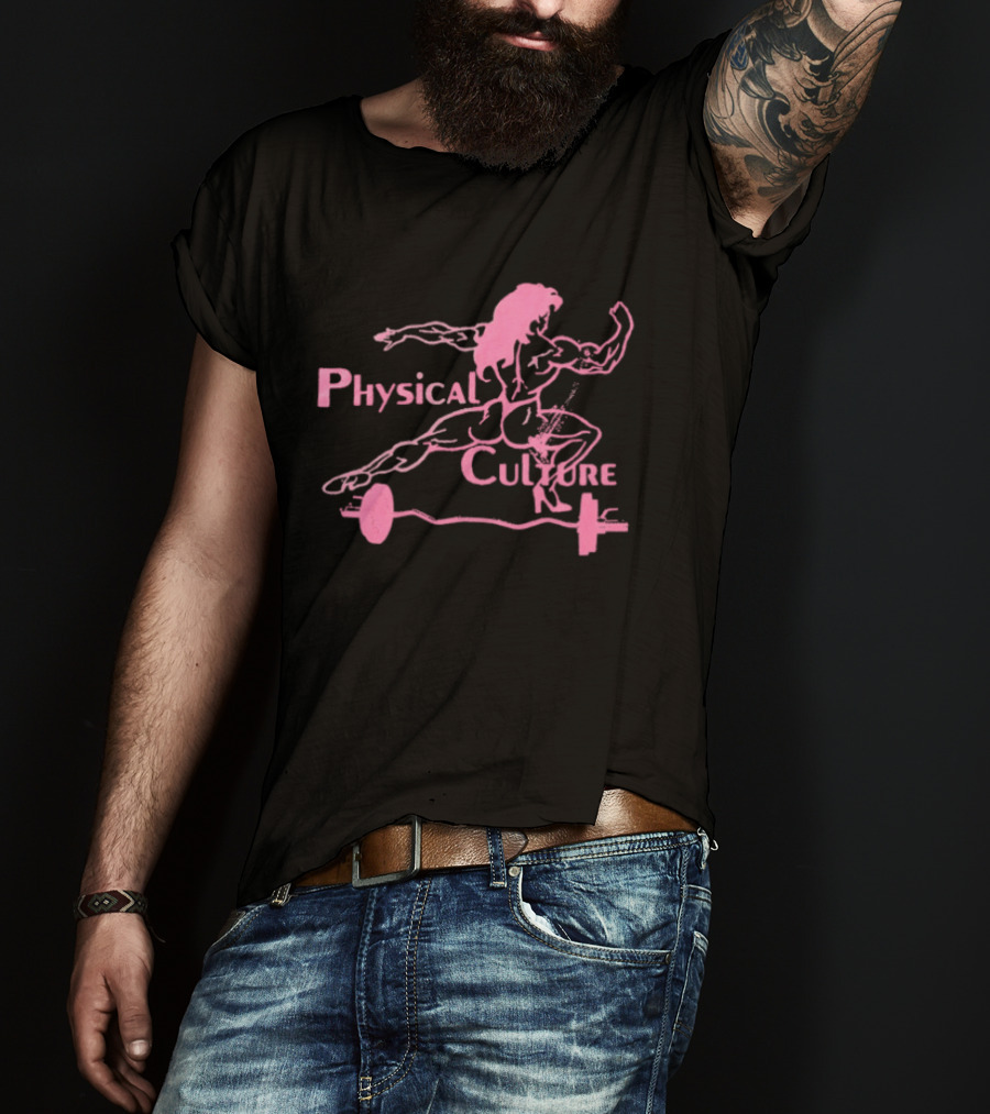 Physical Culture Muscle Aesthetic With Barbell T-Shirt