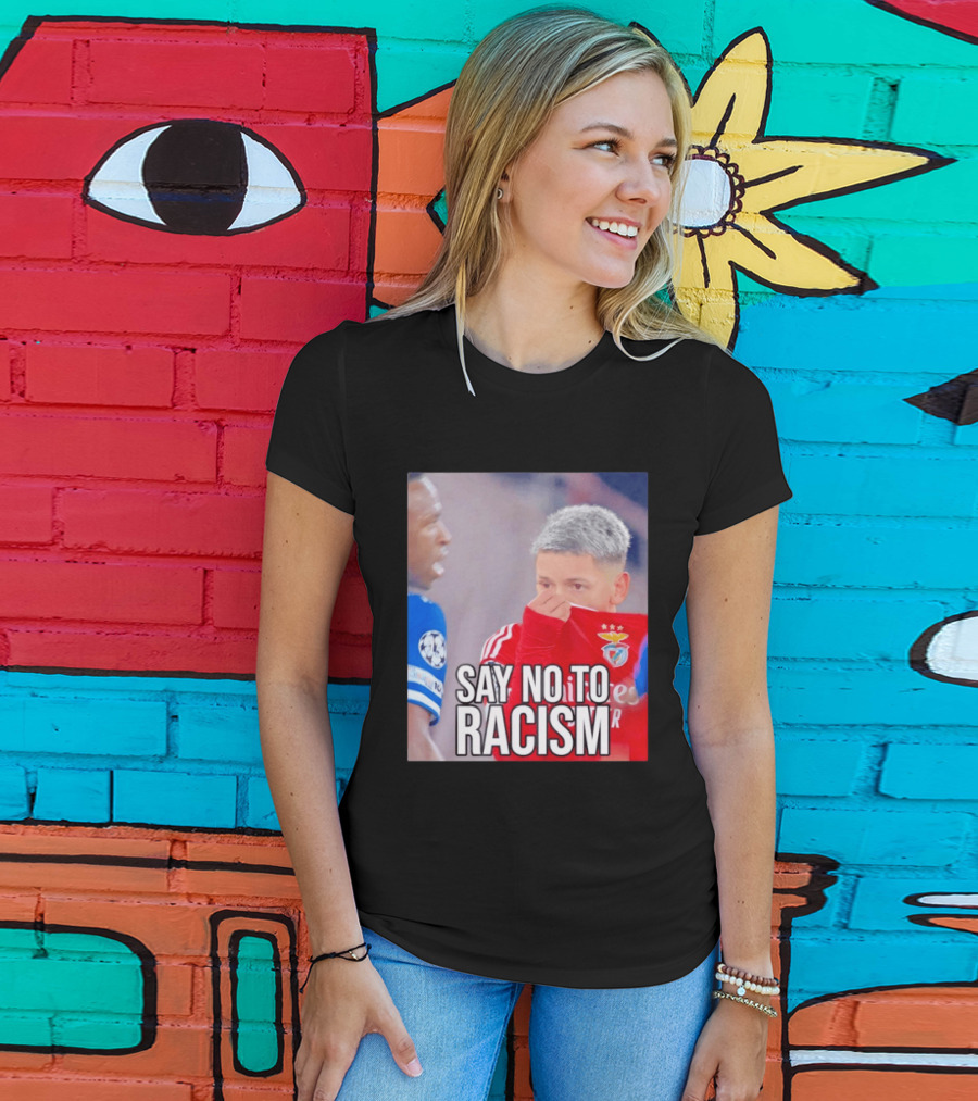 Say No To Racism Benfica Player Supports Anti Racism Movement T-Shirt