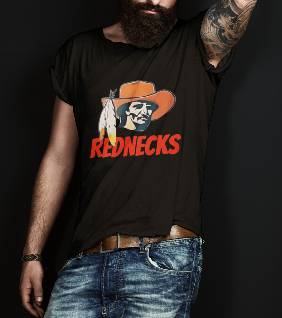 Rednecks Cowboy Hat Feather T-Shirt