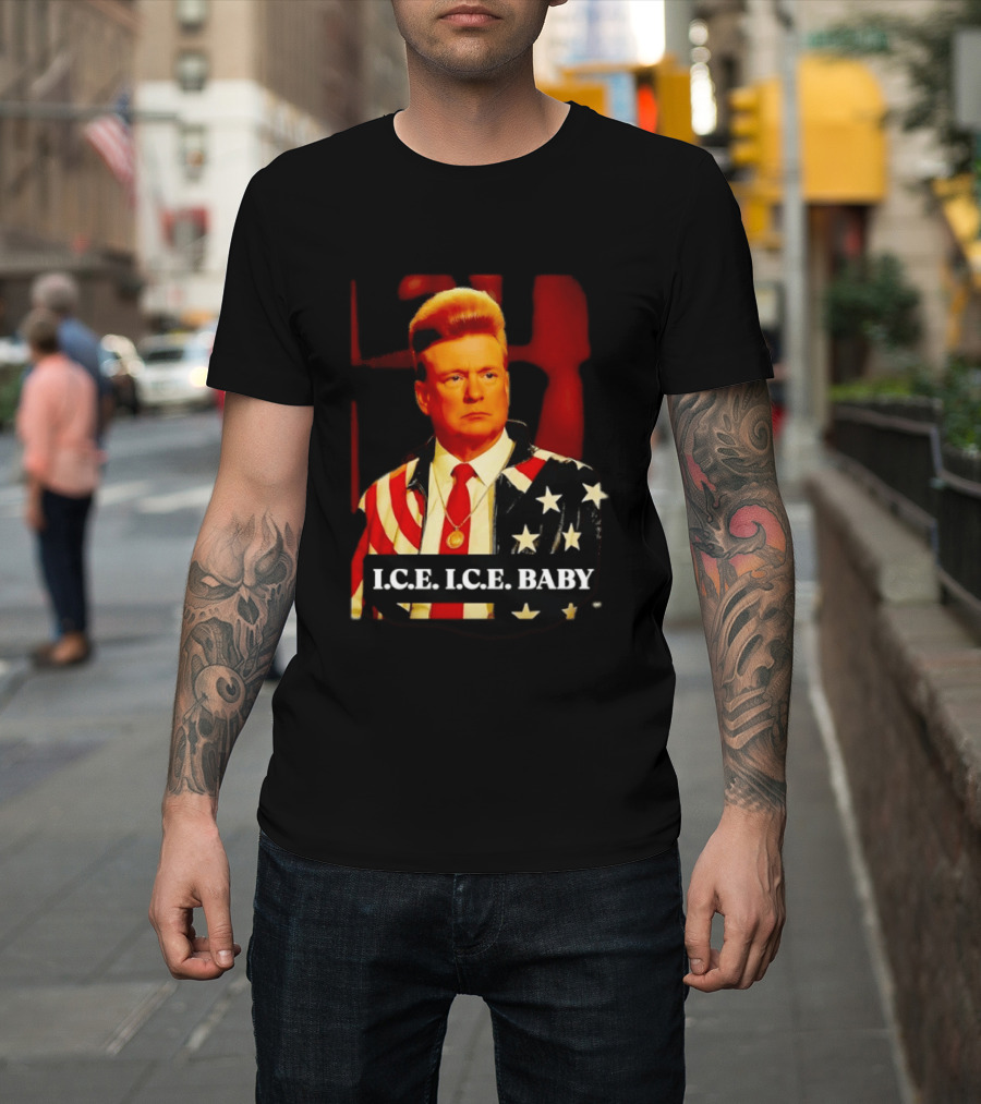 I.C.E. I.C.E. Baby Patriotic Flag Suit T-Shirt