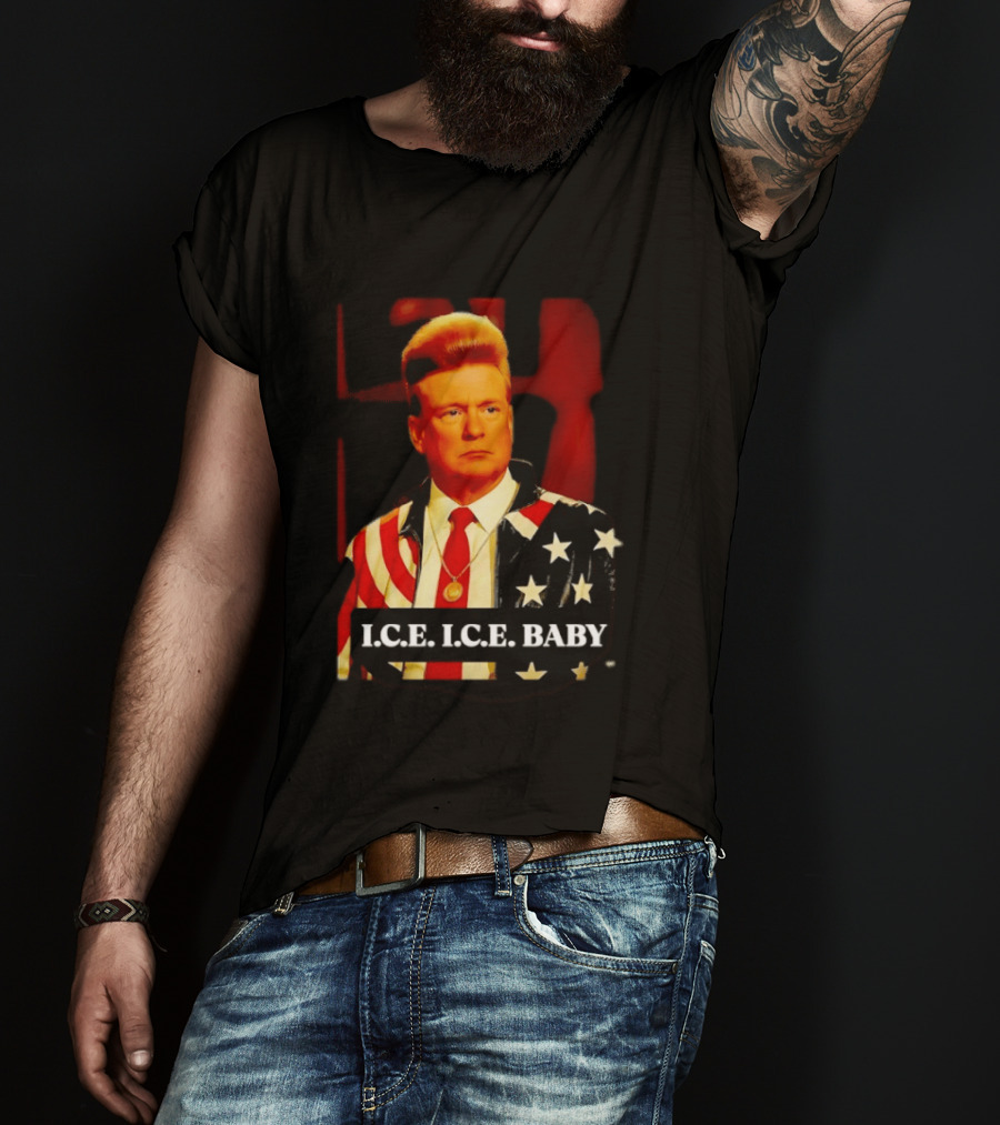 I.C.E. I.C.E. Baby Patriotic Flag Suit T-Shirt