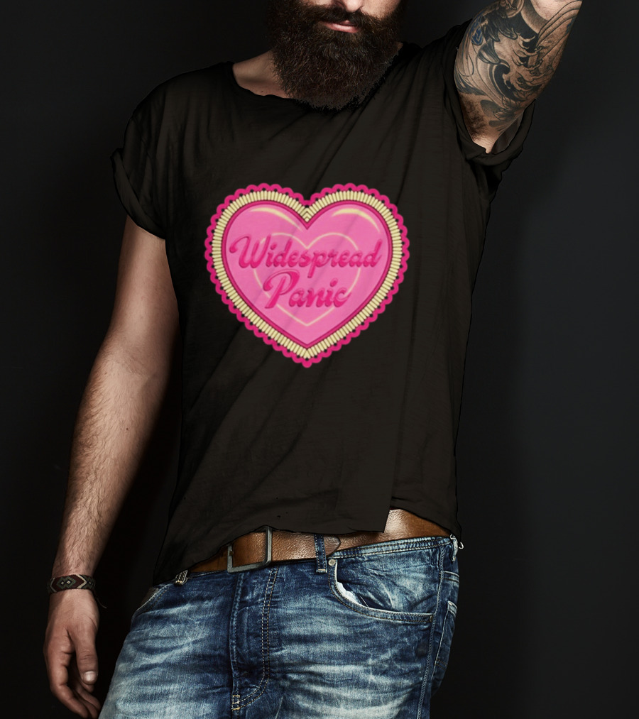 Widespread Panic Heart 2 14 2 15 2026 Austin TX Event T-Shirt