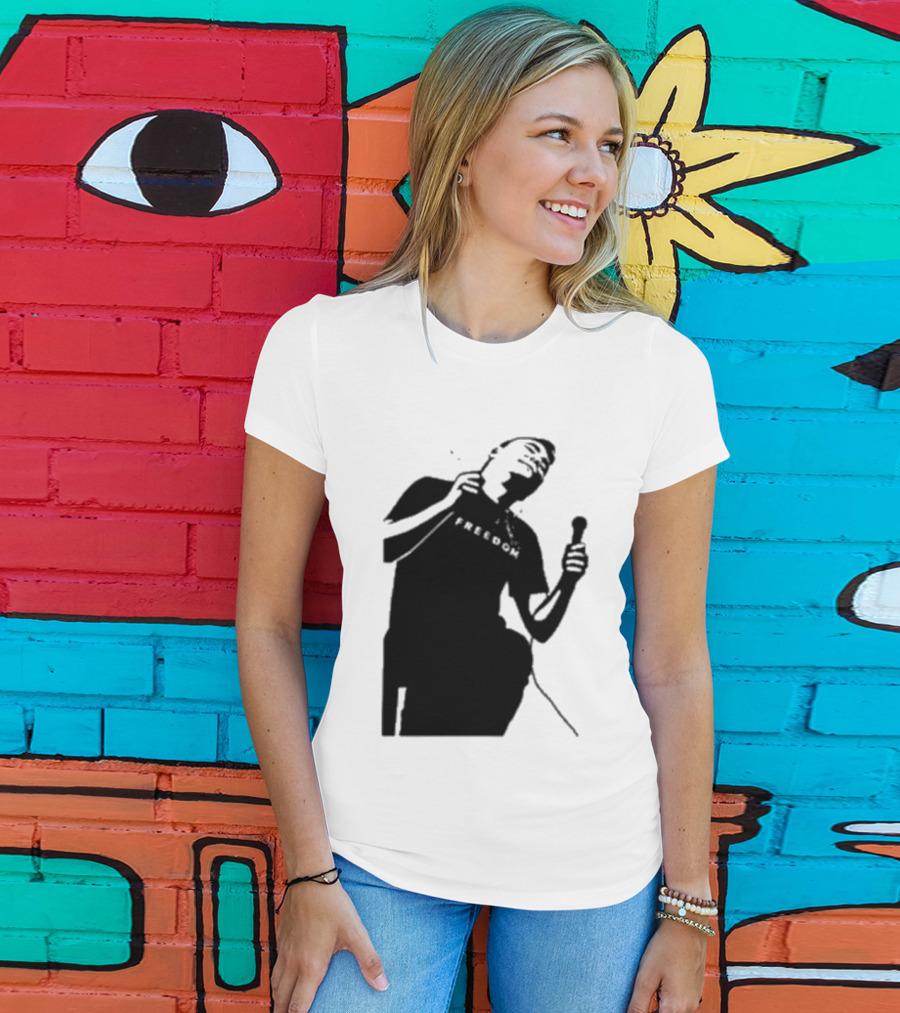 Charlie Kirk Shooting Freedom History Moment T-Shirt