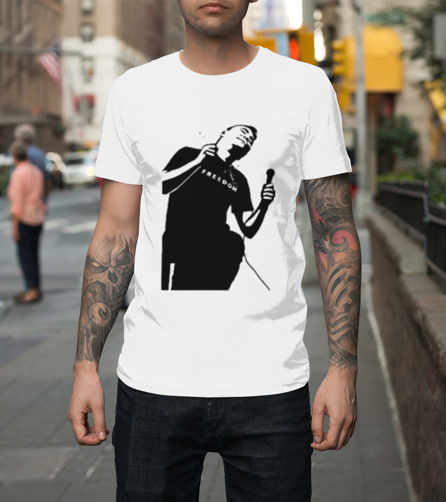 Charlie Kirk Shooting Freedom History Moment T-Shirt