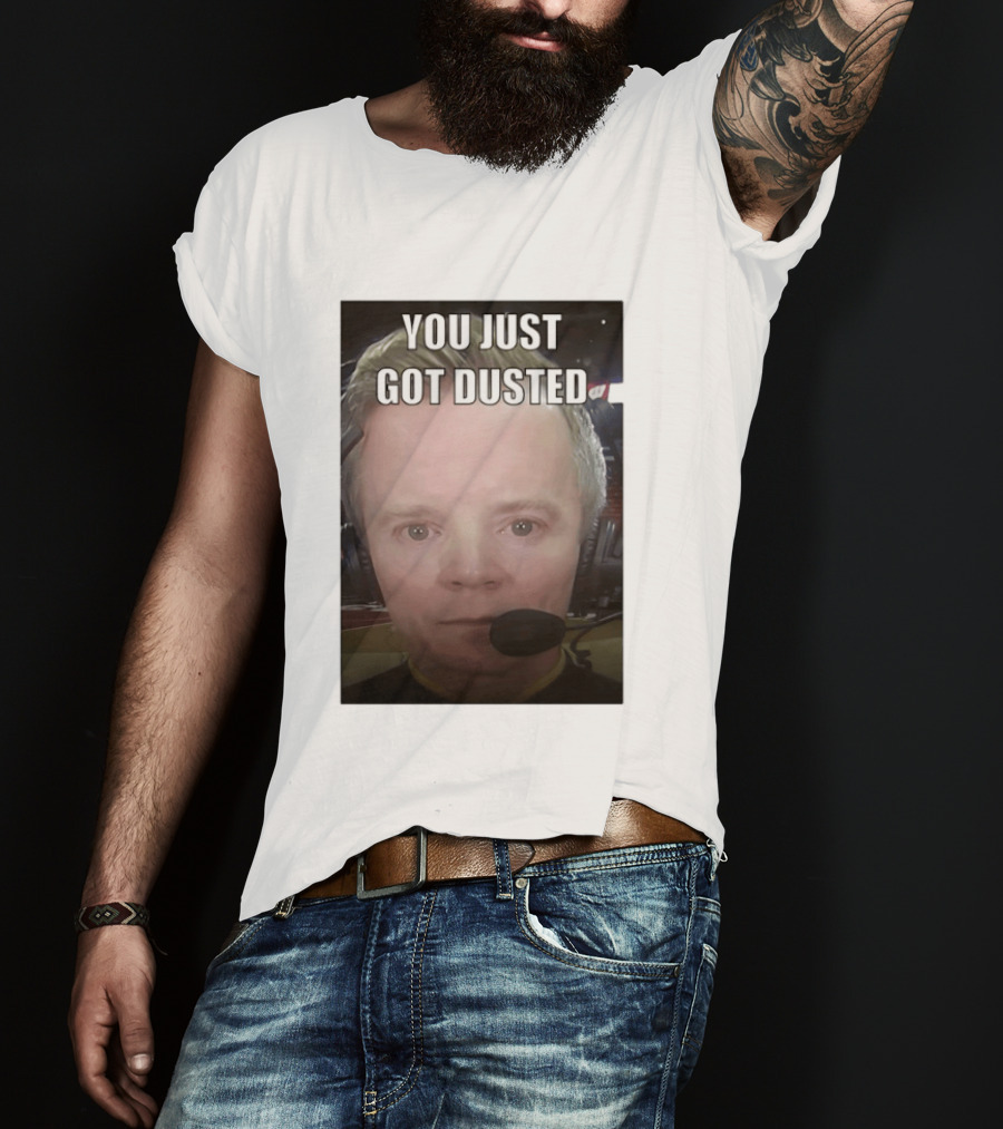 You Just Got Dusted Dusty May Michigan Wolverines T-Shirt