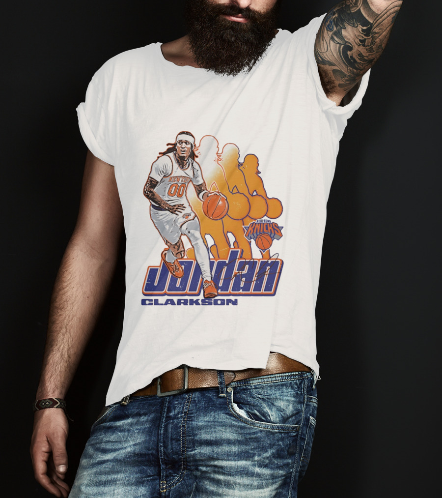 Jordan Clarkson New York Knicks Basketball Sports T-Shirt