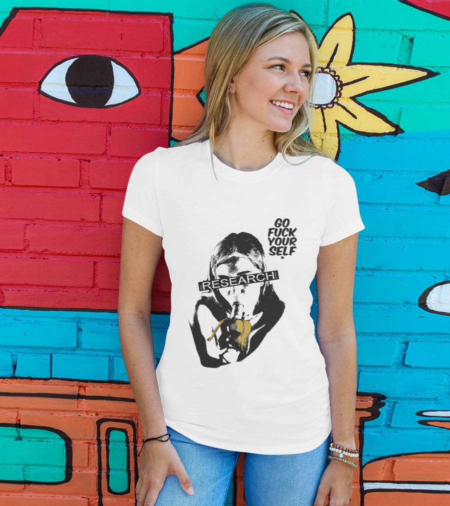 Go Fuck Yourself Research Group Banana T-Shirt