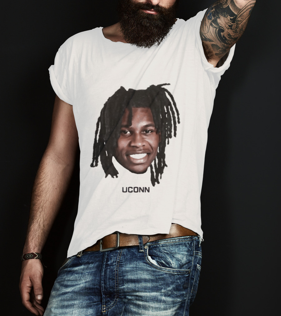 Malachi Smith Uconn Huskies Bobblehead T-Shirt