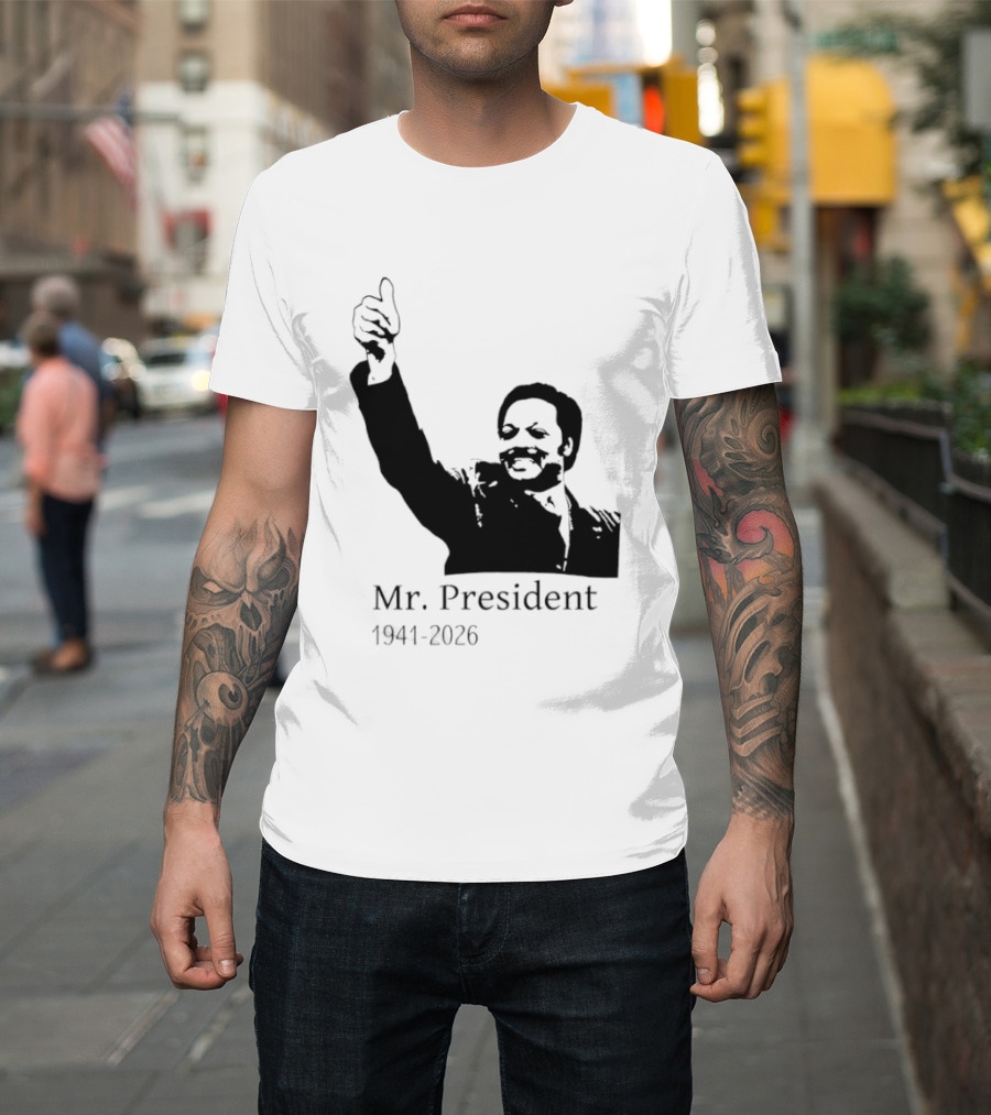 RIP Jesse Jackson Mr. President Memorial 1941 2026 T-Shirt
