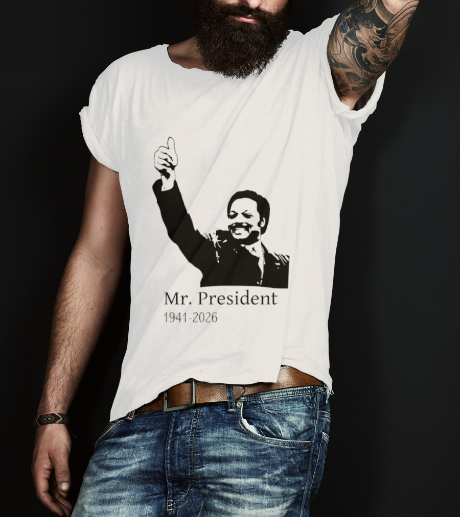 RIP Jesse Jackson Mr. President Memorial 1941 2026 T-Shirt