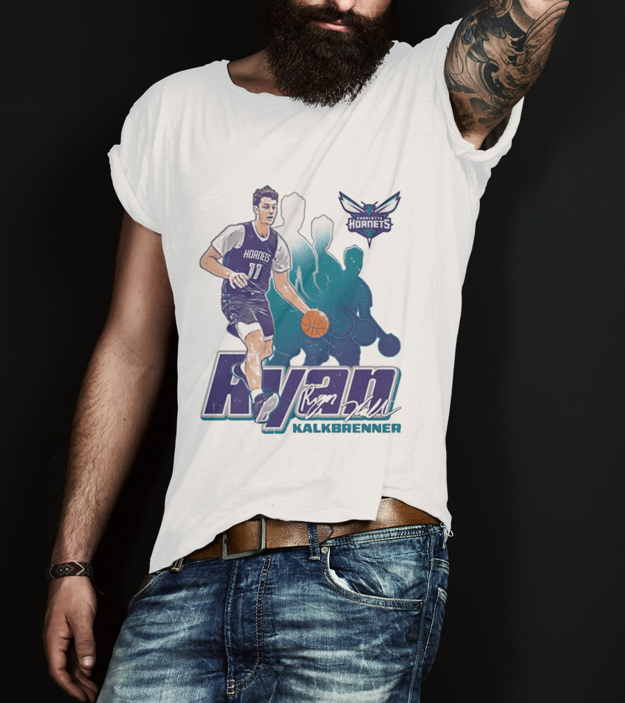 Charlotte Hornets Ryan Kalkbrenner Basketball 11 T-Shirt