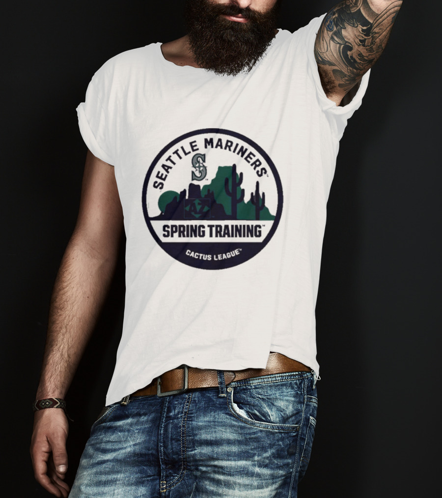 Seattle Mariners Cactus League Spring Training 2026 Desert Scene T-Shirt