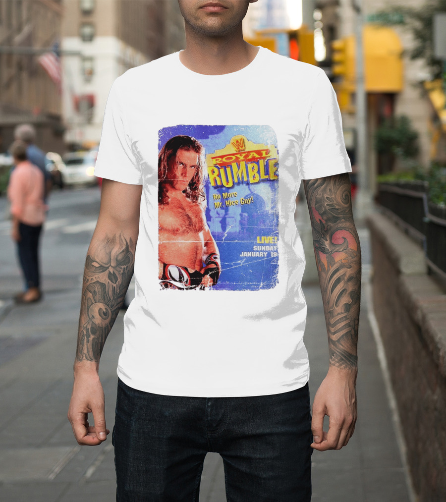 WWF Royal Rumble 1996 No More Mr. Nice Guy Live Sunday January 19 T-Shirt