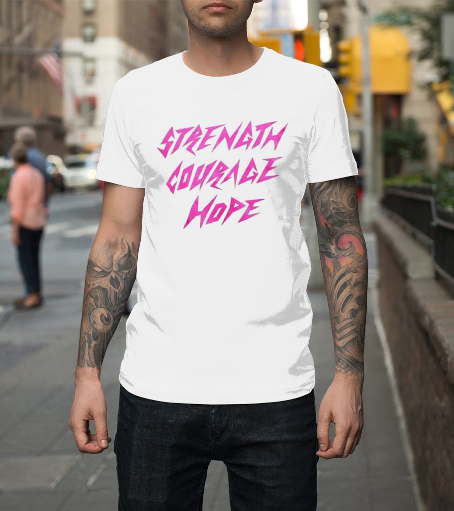 Strength Courage Hope Auburn Women's Basketball T-Shirt