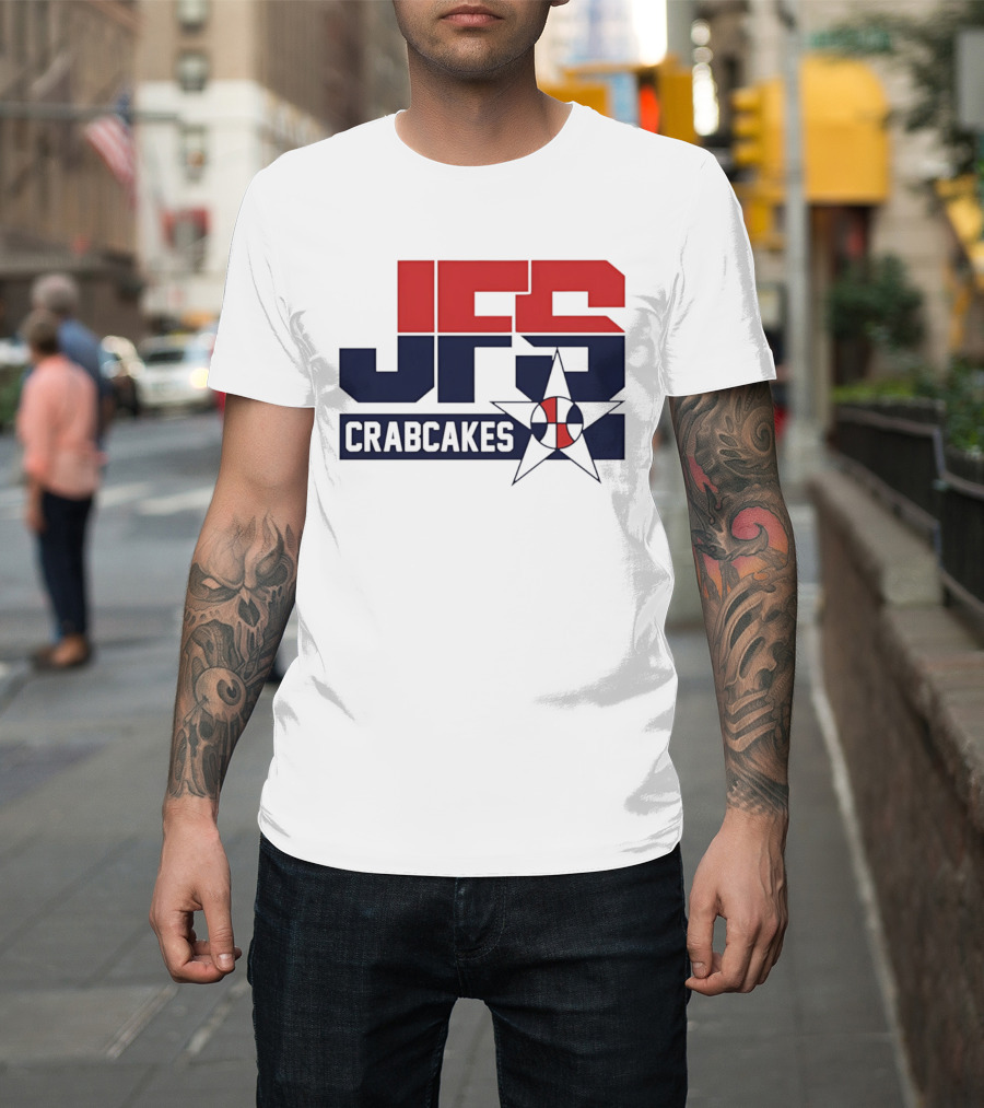 Tony Minadakis JFS Crabcakes Basketball Star T-Shirt