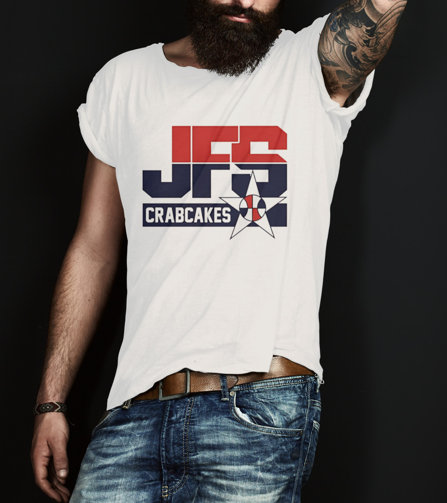 Tony Minadakis JFS Crabcakes Basketball Star T-Shirt