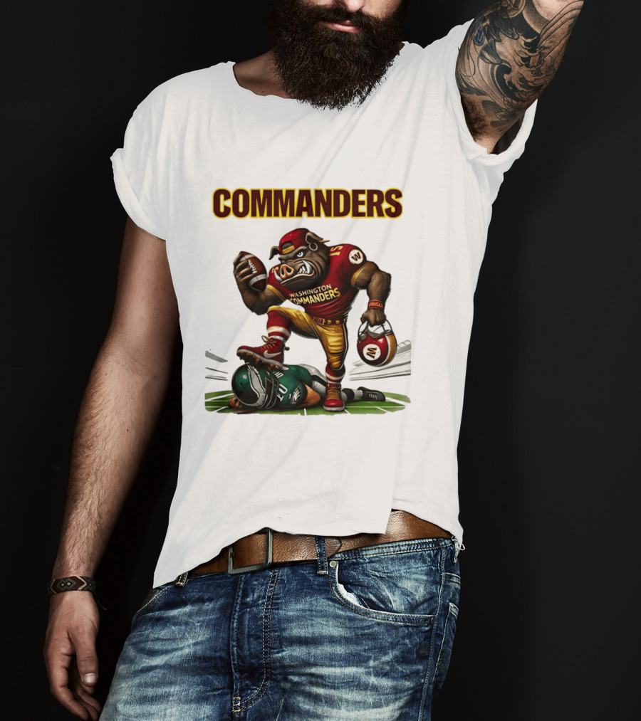 Washington Commanders Rivalry Victory Over Philadelphia Eagles T-Shirt