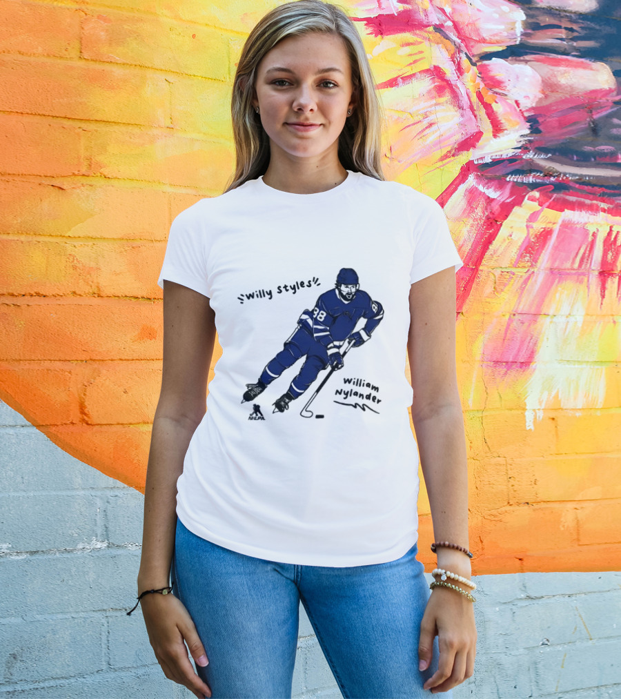 Toronto Maple Leafs Hockey Willy Styles William Nylander T-Shirt