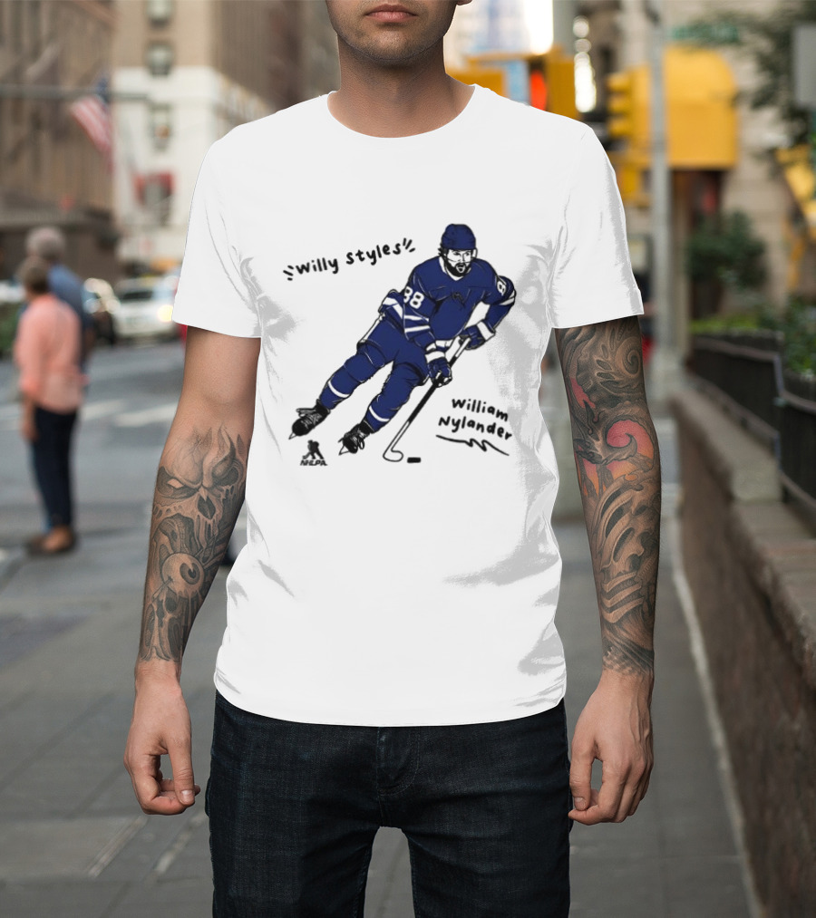 Toronto Maple Leafs Hockey Willy Styles William Nylander T-Shirt