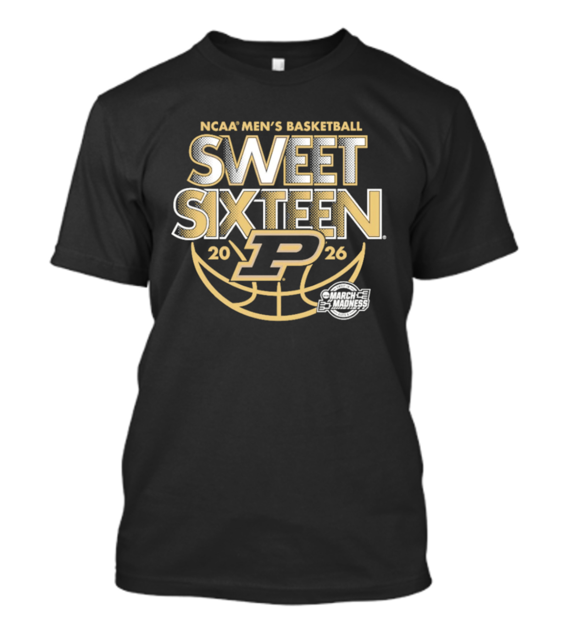 NCAA Men's Basketball Purdue 2026 Sweet Sixteen T-Shirt