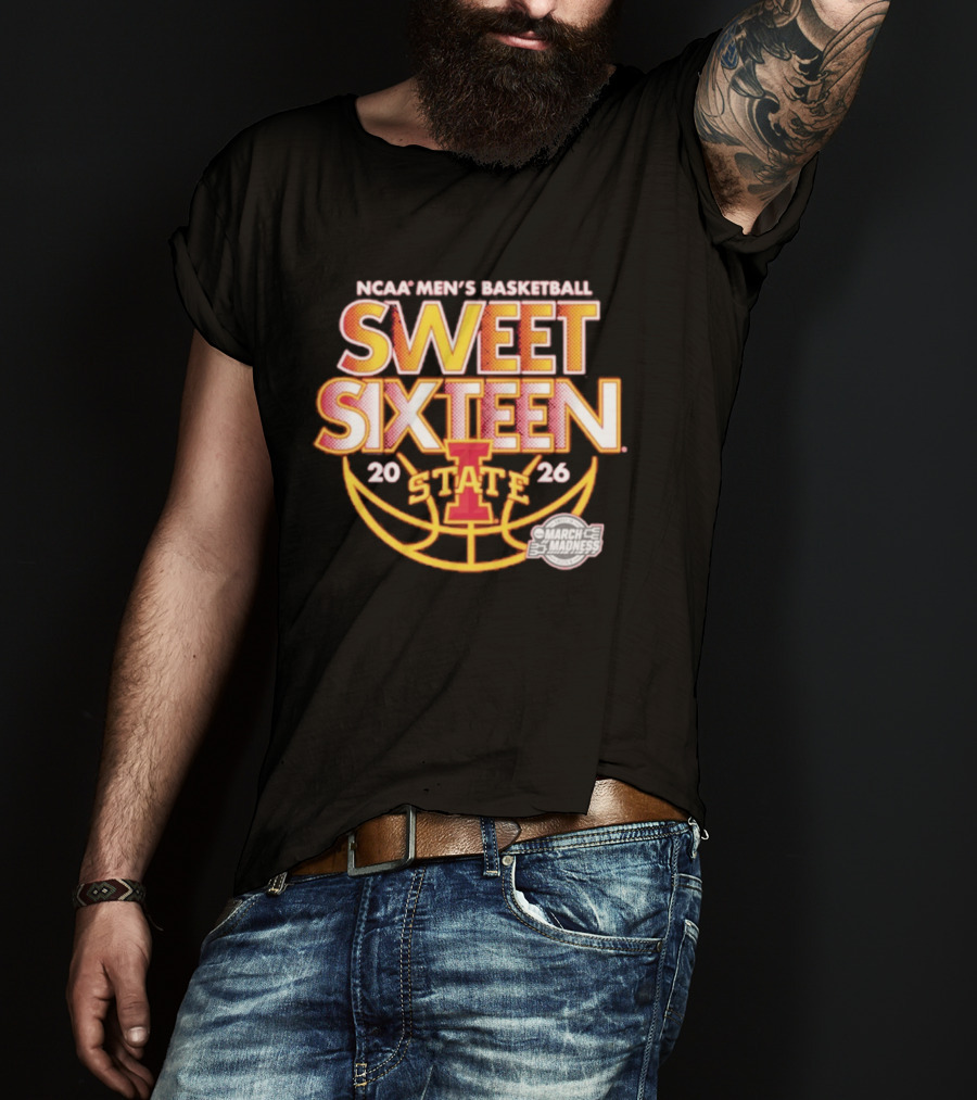 NCAA Men's Basketball Iowa State 2026 Sweet Sixteen March Madness T-Shirt