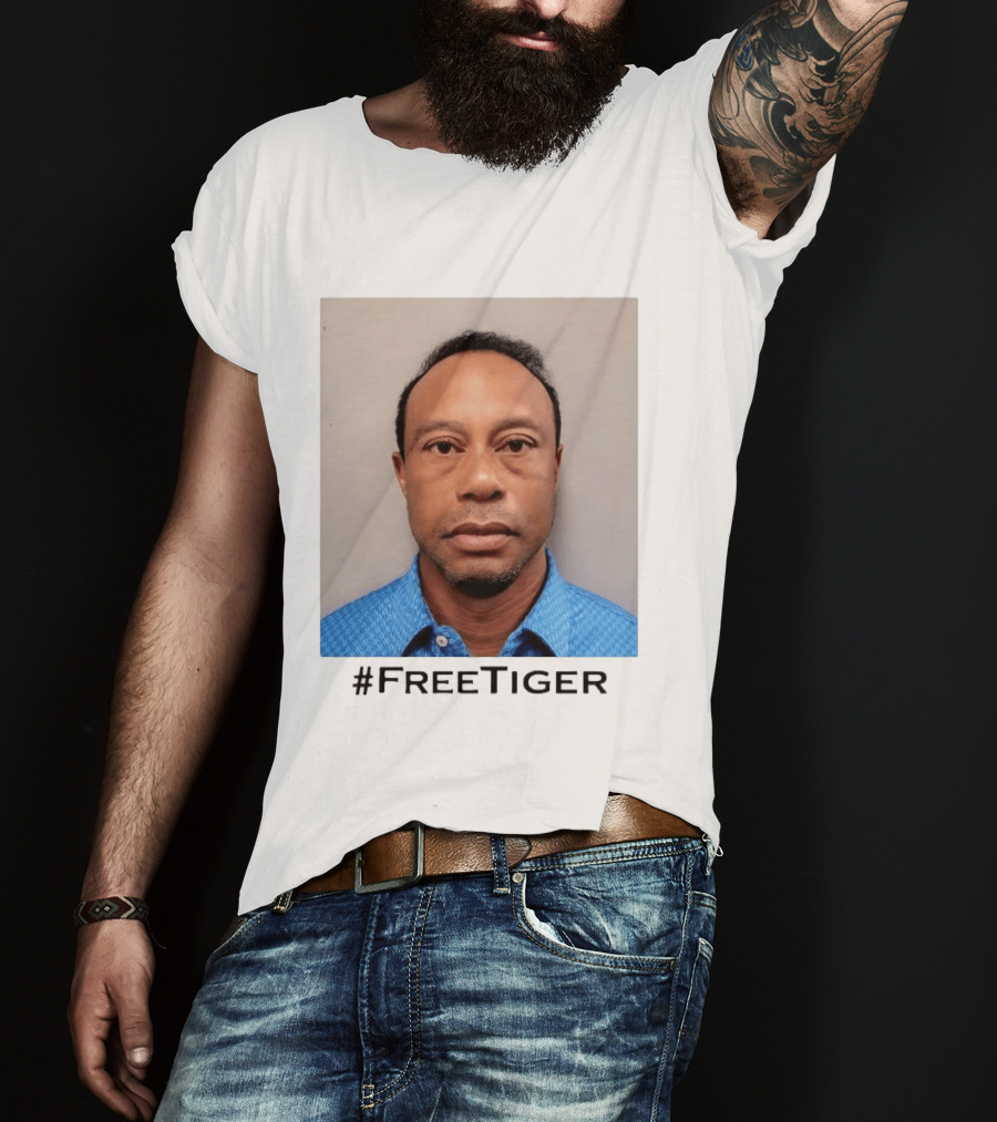 #FreeTiger Woods Golf Shot T-Shirt