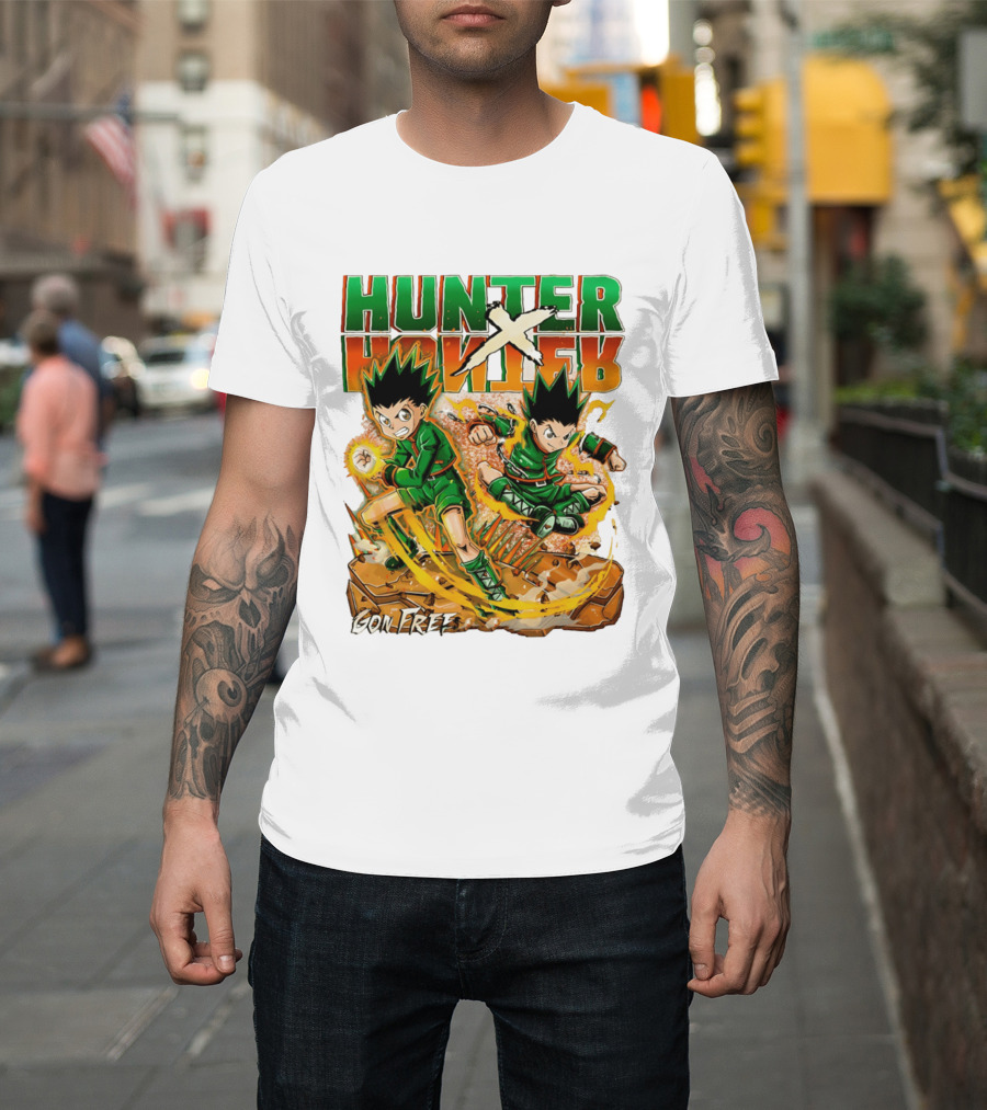 Hunter X Hunter Gon Freeces Energetic Battle Stance 2026 T-Shirt