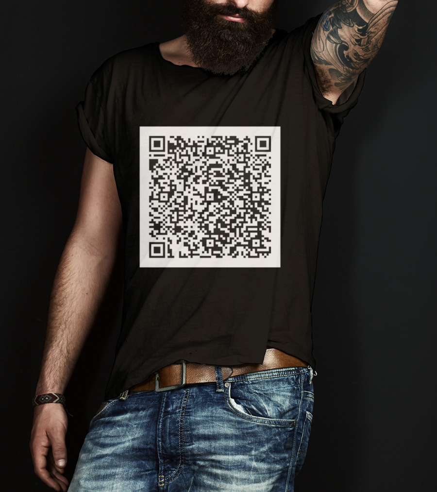 Early Life Crisis Nettspend QR Code T-Shirt
