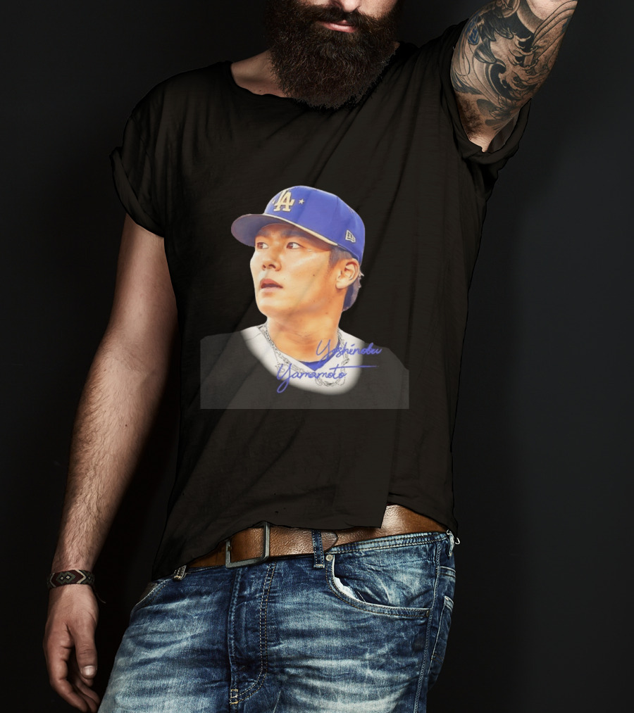 Yoshinobu Yamamoto Los Angeles Dodgers MLB 2026 Player T-Shirt