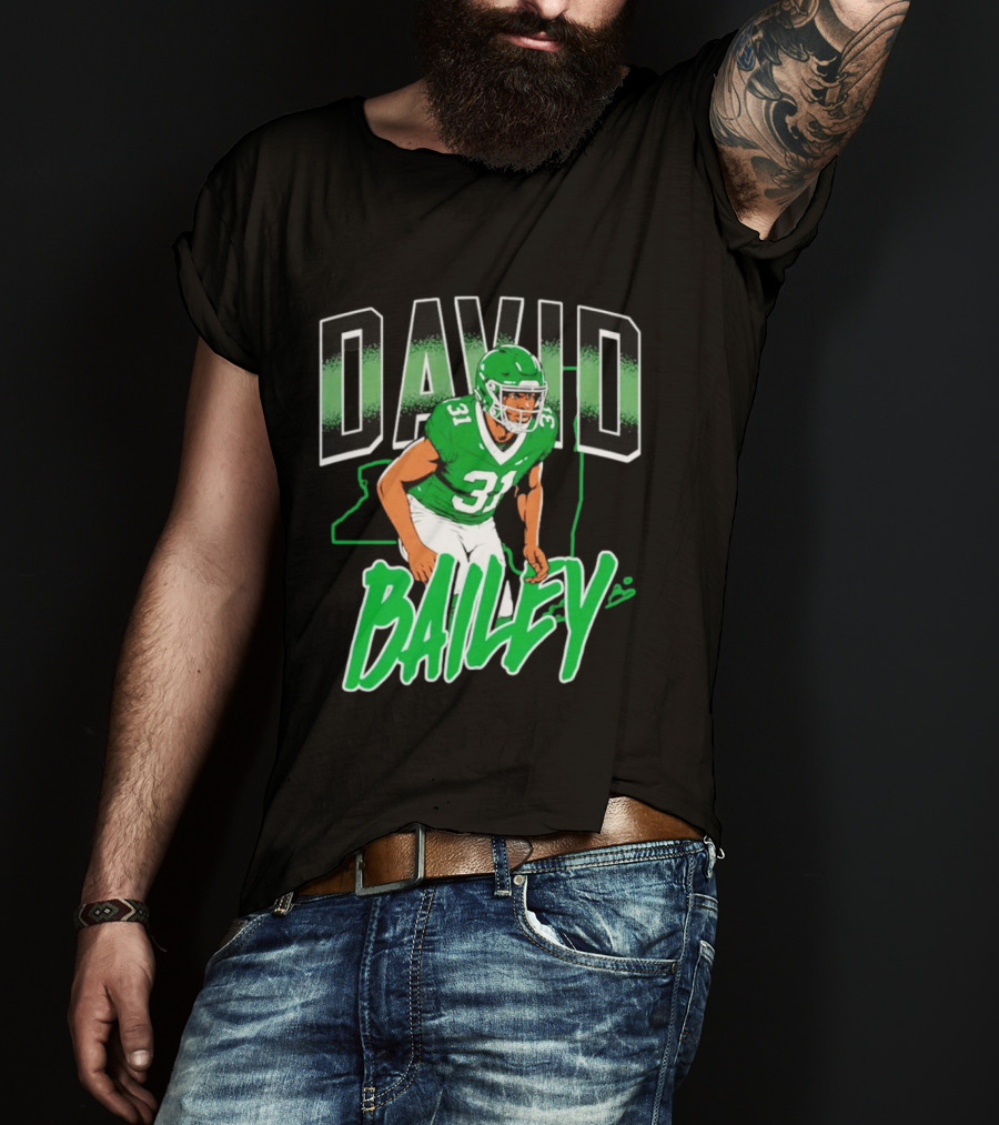 David Bailey New York Jets Football Number 31 Athletics T-Shirt