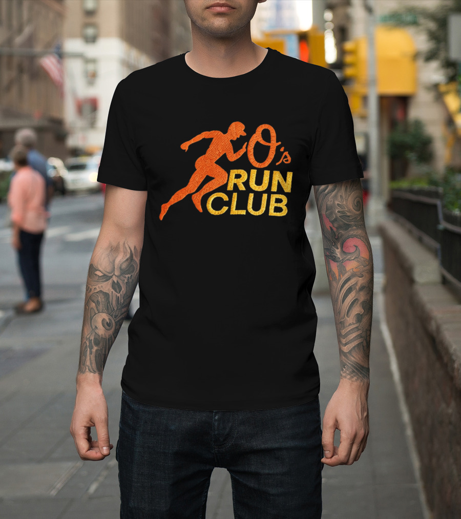 Baltimore Orioles O's Run Club Night 2026 Hat Giveaway T-Shirt
