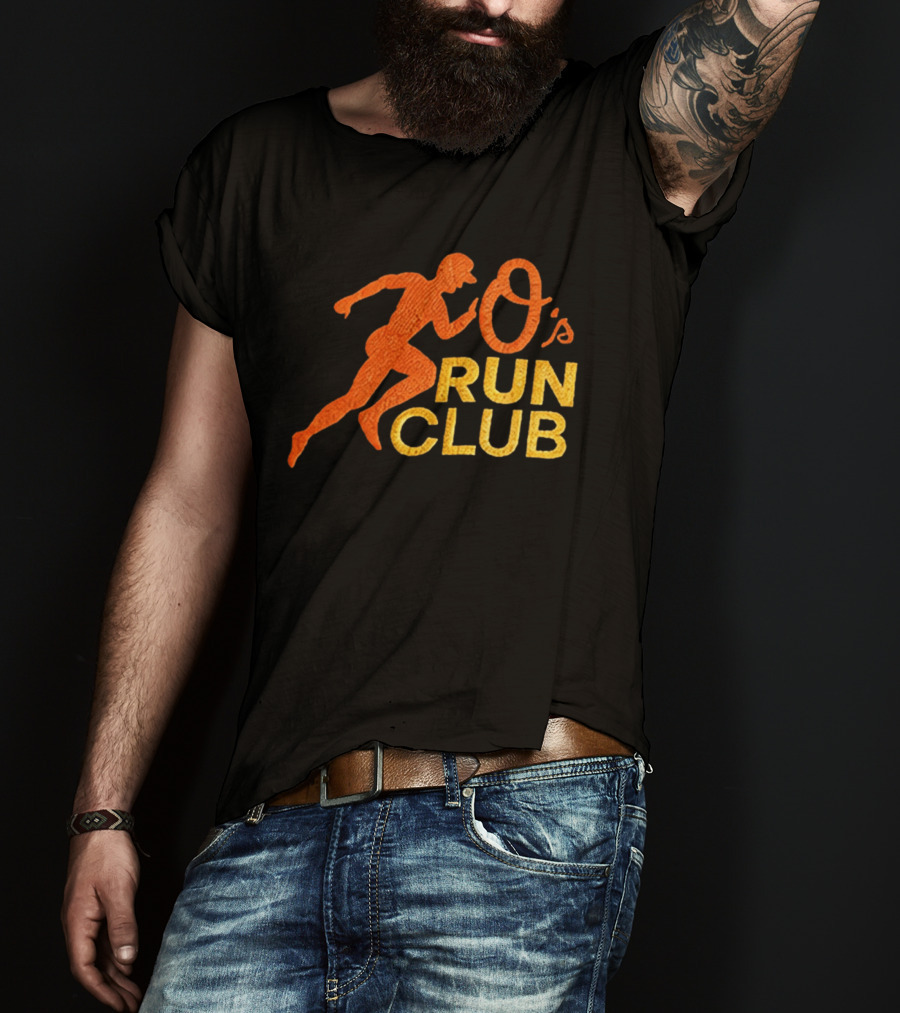 Baltimore Orioles O's Run Club Night 2026 Hat Giveaway T-Shirt