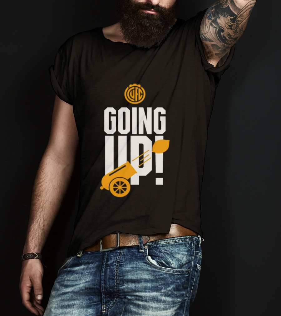 Cambridge United FC Going Up 2026 Cannonball Celebration T-Shirt