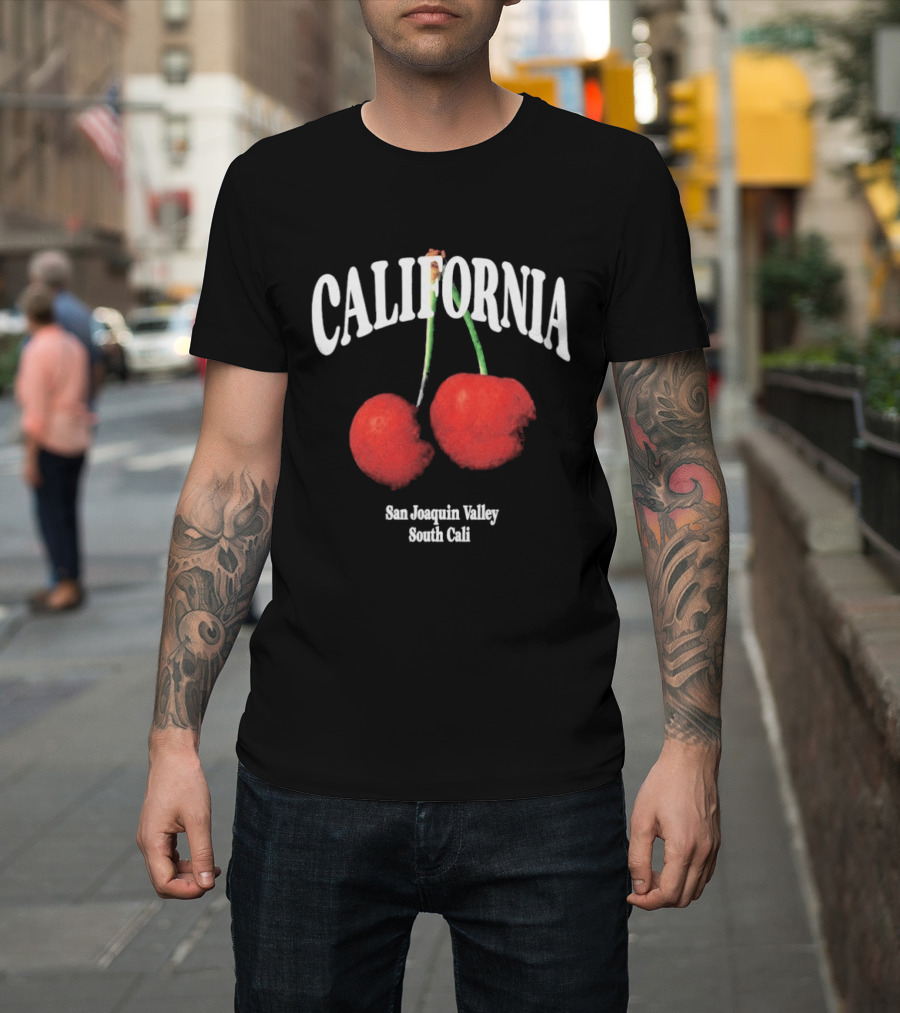 California Cherry San Joaquin Valley South Cali T-Shirt