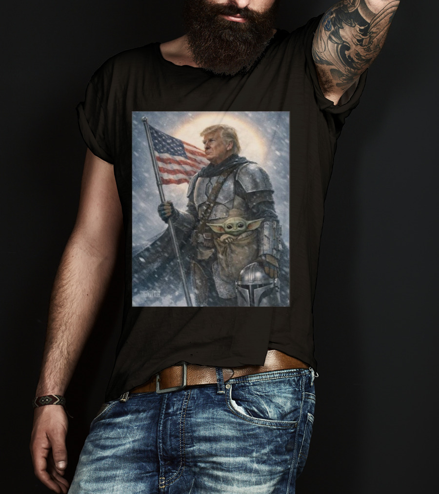 Happy Star Wars Day 2026 Donald Trump Grogu May The 4th Be With You The Mandalorian Star Wars Grogu T-Shirt