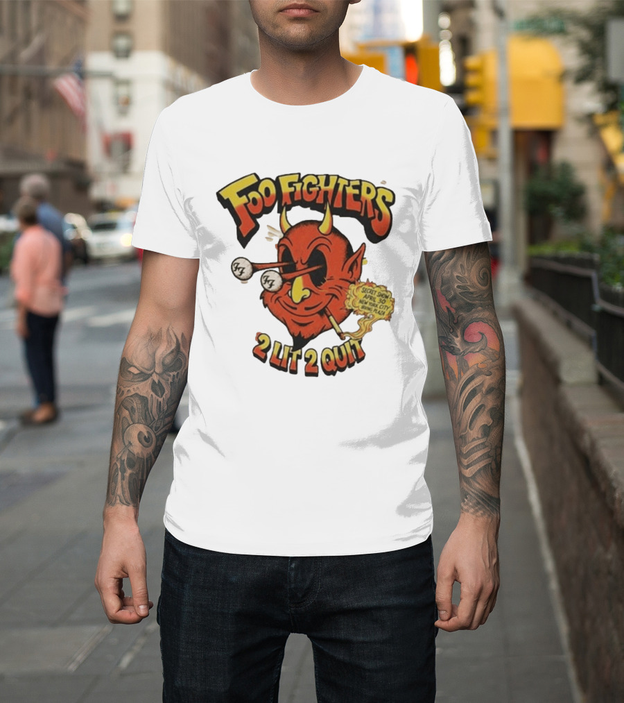 Foo Fighters 2 Lit 2 Quit Secret Show April 30 2026 Irving Plaza New York T-Shirt