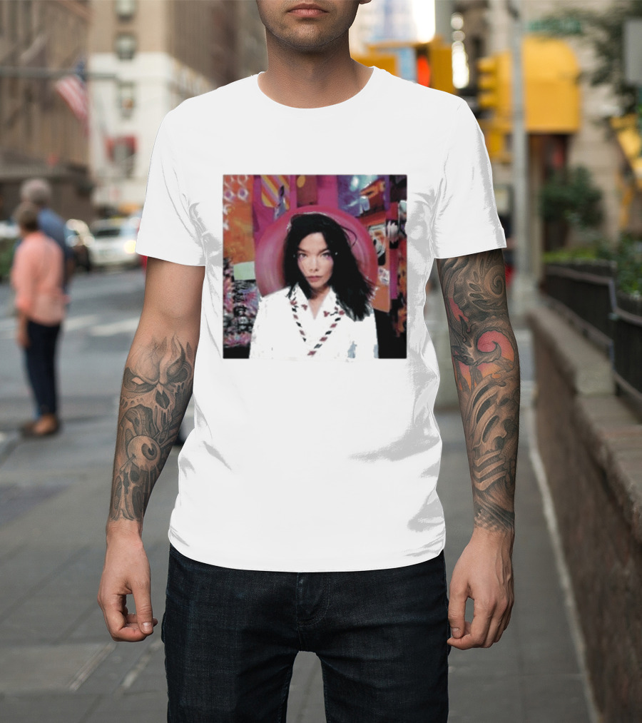 Bjork Post Album Cover Photographic Print T-Shirt