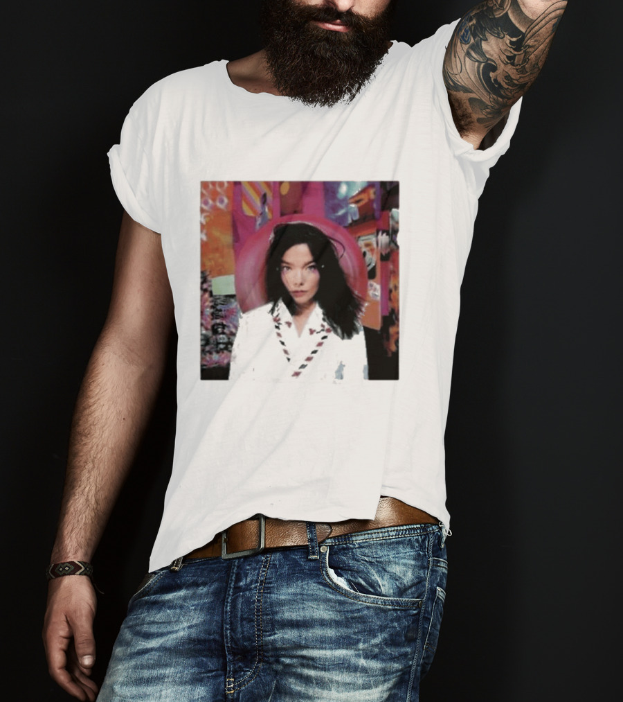 Bjork Post Album Cover Photographic Print T-Shirt