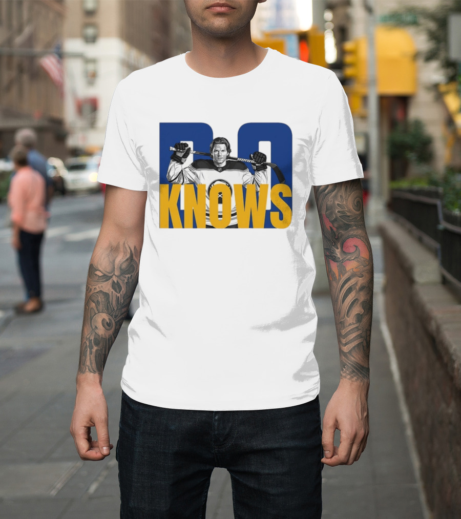 Bowen Byram Bo Knows Buffalo Sabres Hockey Jumper T-Shirt