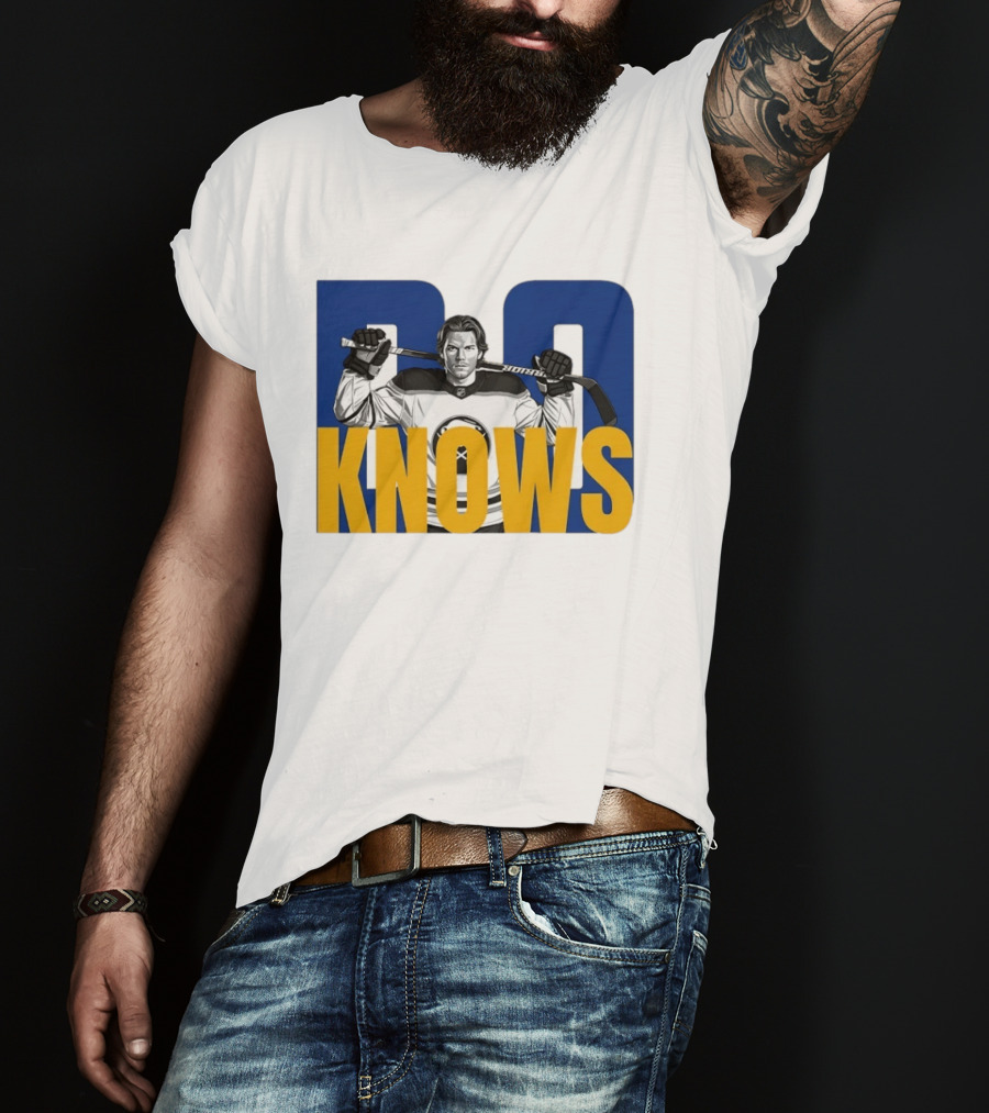 Bowen Byram Bo Knows Buffalo Sabres Hockey Jumper T-Shirt