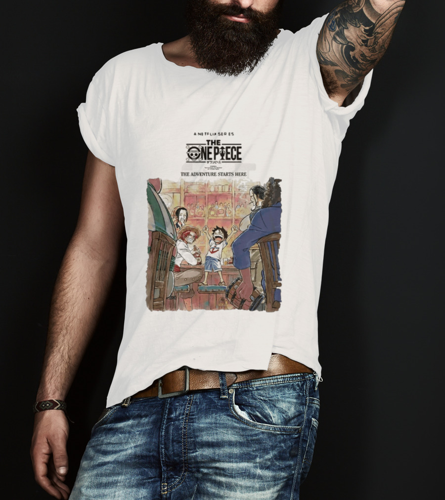 The One Piece Adventure Starts Here East Blue Remake By WIT Studio On Netflix February 2027 T-Shirt