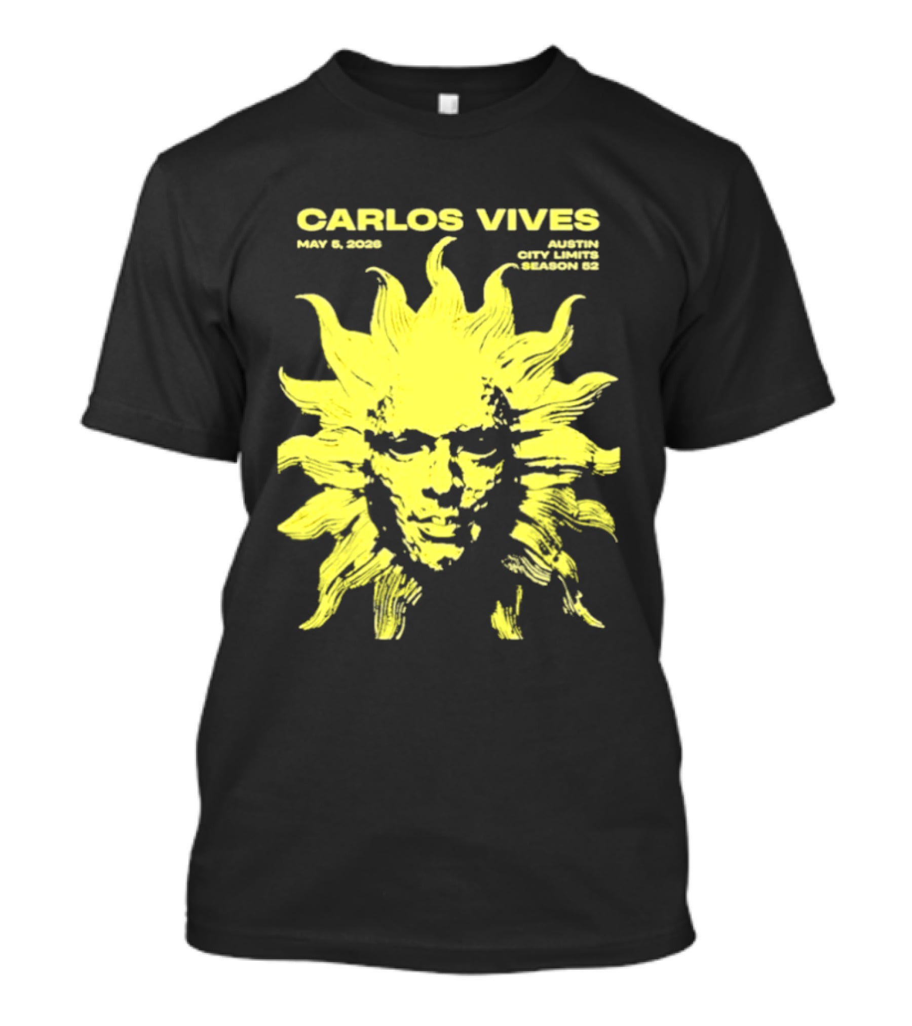 Carlos Vives May 6 2023 Austin City Limits Music Festival Austin TX Season 52 T-Shirt