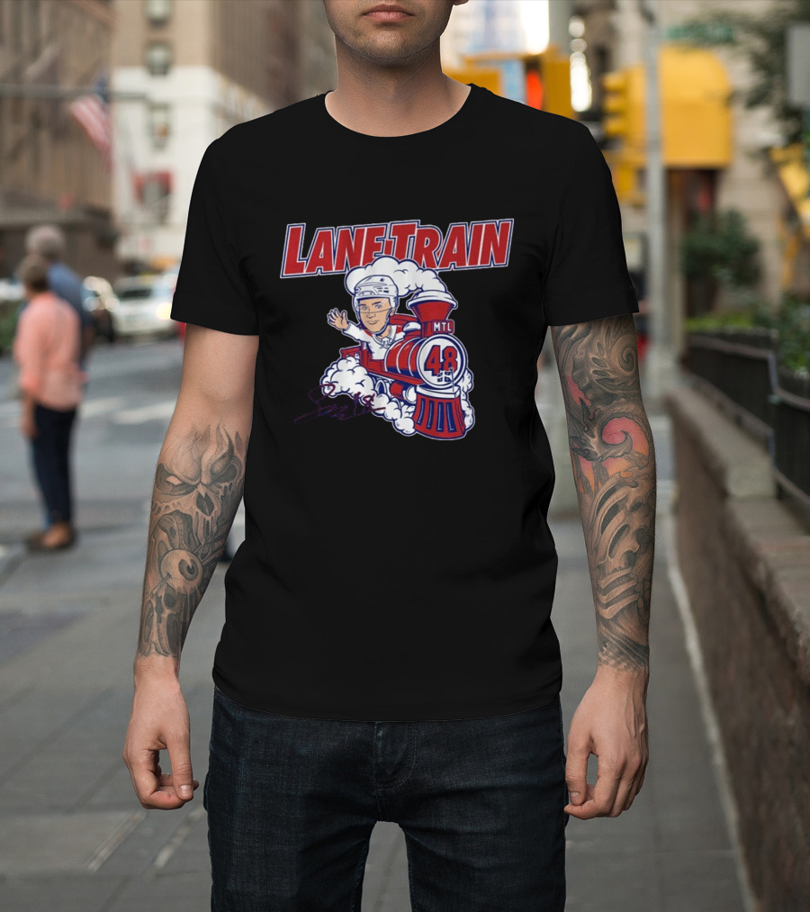 Lane Train MTL 48 Cartoon Train T-Shirt